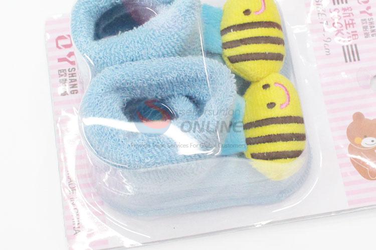 3D Bee Head Cotton Kids Baby Sock