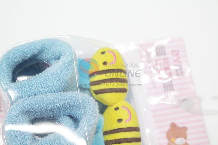 3D Bee Head Cotton Kids Baby Sock