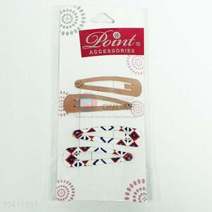 Fancy Hair Accessories Fabric Hairpins For Kids