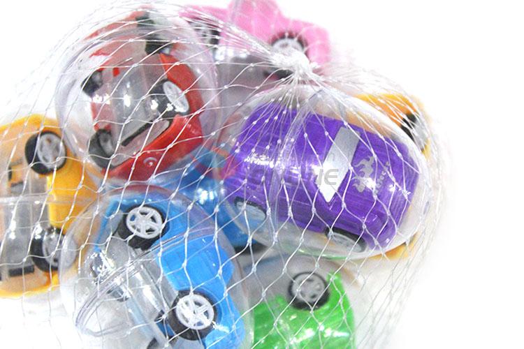 Plastic Pull Back Model Car Toy Vehicle for Promotion