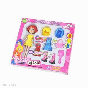 Low price fashion girl model toy