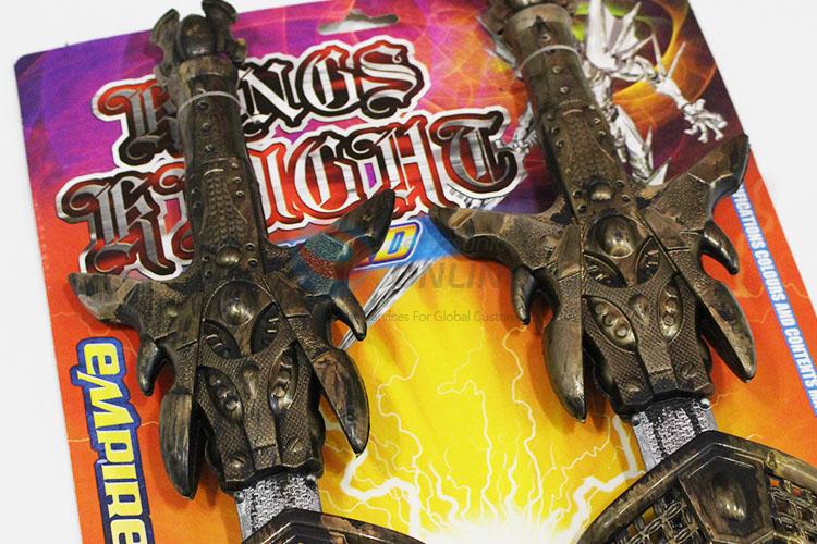 Double Swords With 4pcs Wrist Guards Toys Set