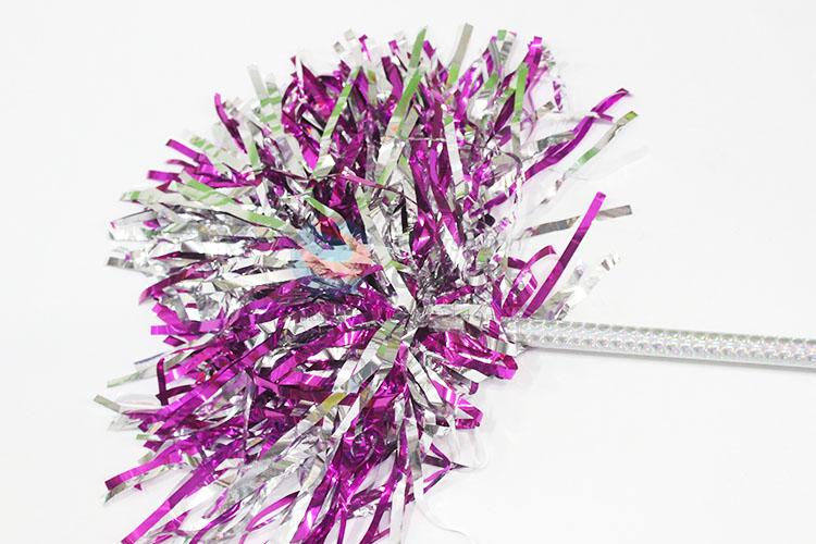 Hot Sale Plastic Tinsel Baton Cheering Sticks