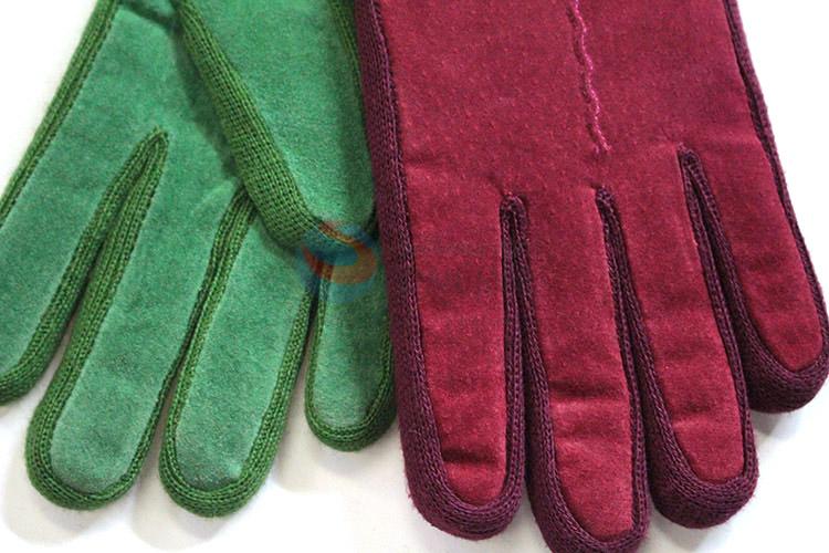 Factory supply cheap ladies winter warm gloves