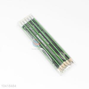 Normal Low Price 12 Pcs/Set Green Striped HB Pencils