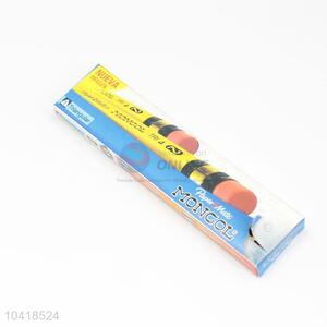 Promotional Low Price Yellow Color 2B Pencils With Eraser