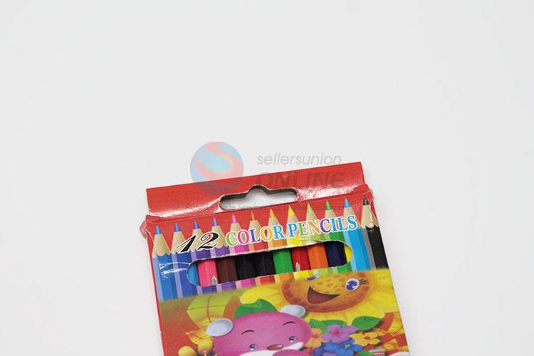 Thick Design 12Pcs Colored Pencils Set