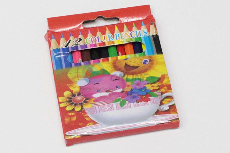 Thick Design 12Pcs Colored Pencils Set