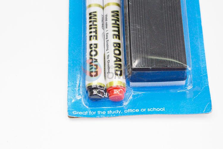 High Quality White Board Marker Pen with Eraser