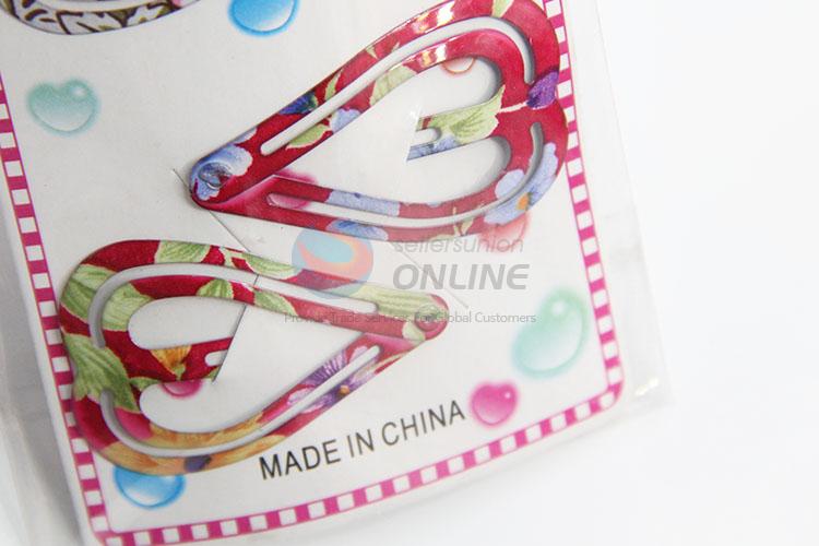 China Factory Fashionable Hair Clips/Hairpins Set