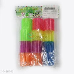 Best Selling 12pcs Colorful Plastic Alinky Rainbow Spring for Kids