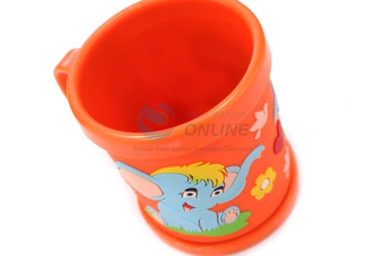 Factory Supply Orange Plastic Water Cup/Mug for Sale