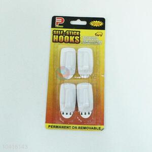 Top sale high quality 4pcs sticky hooks