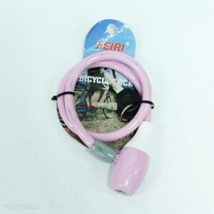 Good quality pink bicycle lock