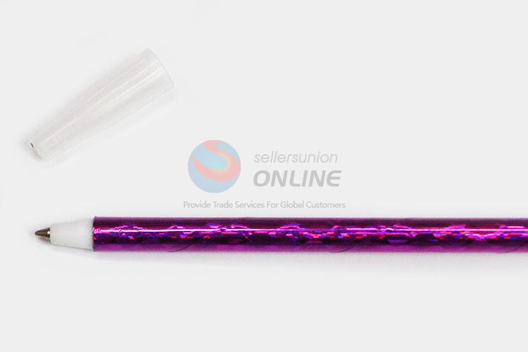 Factory Direct Plastic Ball-point Pen with Flower