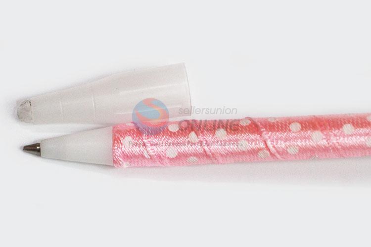 High Quality Plastic Ball-point Pen with Flower