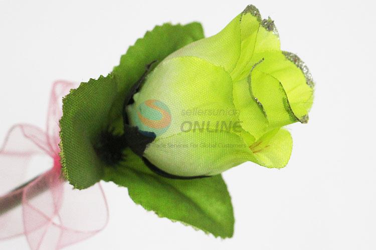 Popular Promotion Plastic Ball-point Pen with Flower