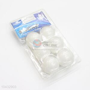 Hot Selling 6PCS White Pingpang Balls