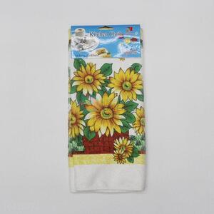 Top Selling Sunflower Printed Towel