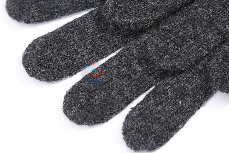 Warm Knitting Wool Gloves for Men