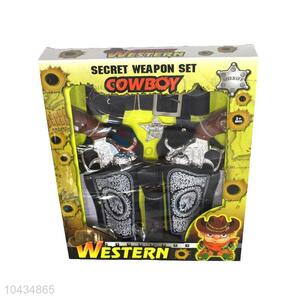 Cheap Price Western Cowboy Shooting Game Toy Gun Set