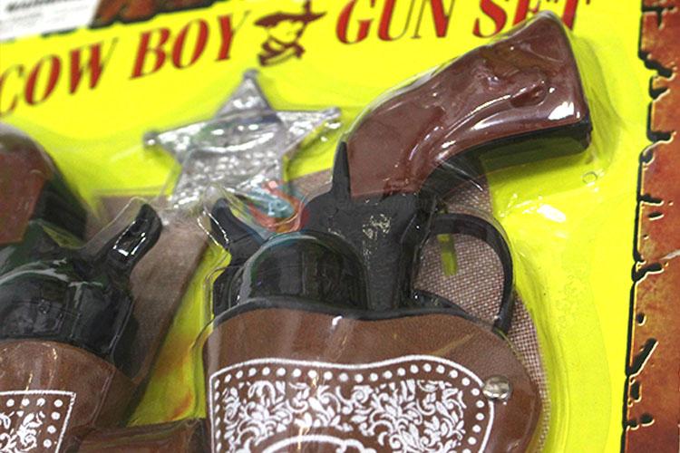 Promotional Gift Cow Boy Gun Set with Belt