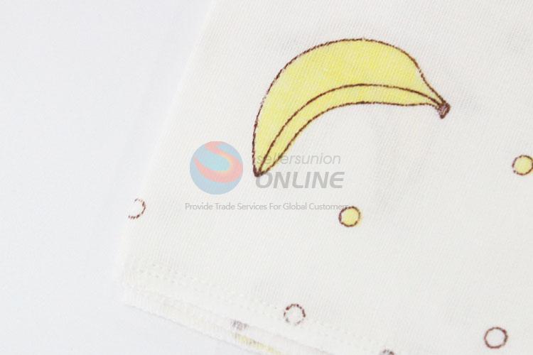 Wholesale cheap banana pattern cotton handkerchief