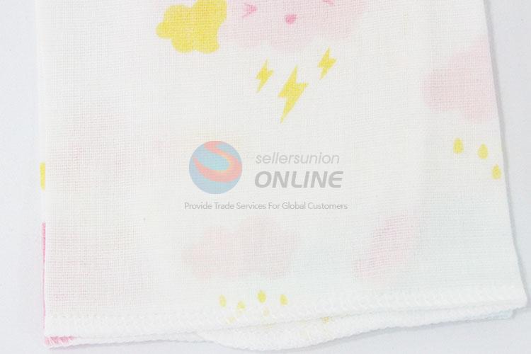 Cartoon printed cotton children towel face towel