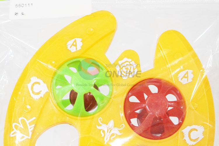 Popular Promotion Axe Shaped Plastic Baby Rattle Shaker Toys