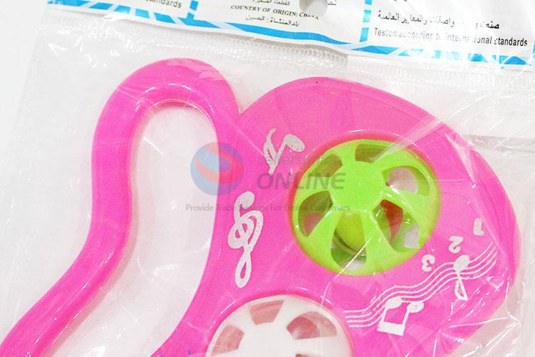 Popular Guitar Shaped Plastic Baby Rattle Shaker Toys for Sale