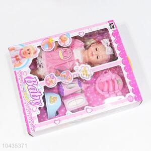 Customized New Fashion Doll Toys Feeding Set