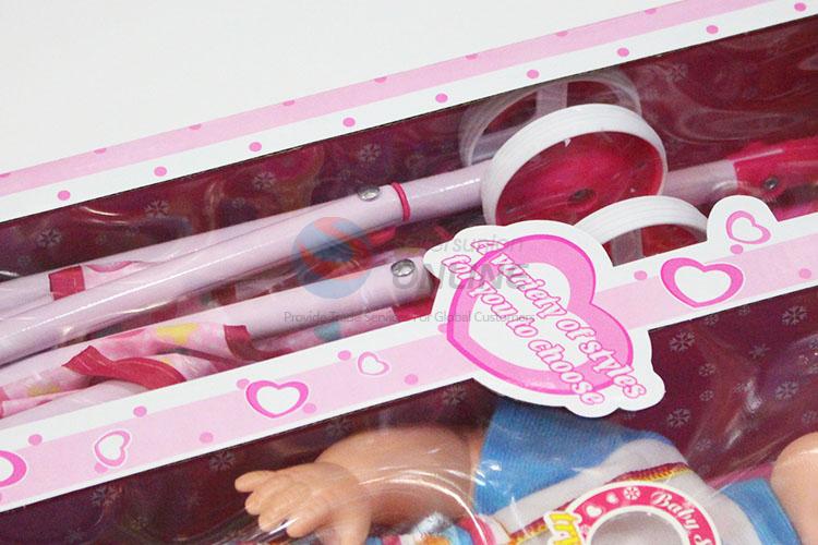 Fashion Style Cute Doll Toys Stroller Set