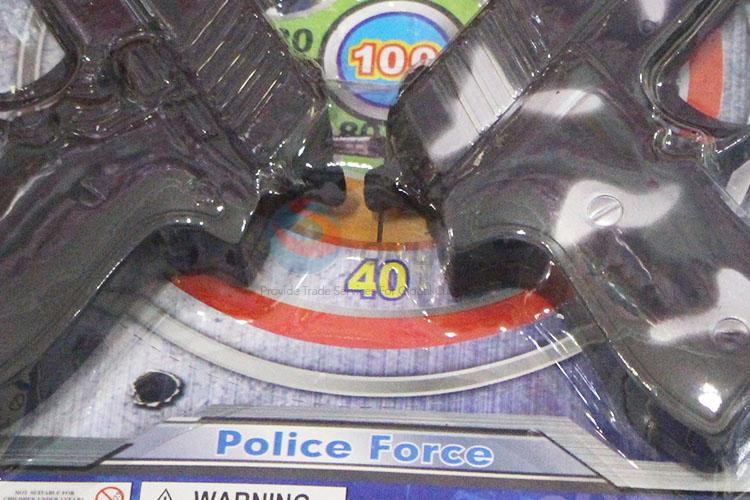 China Supplies Wholesale Plastic Police Force Series Gun Toys Set