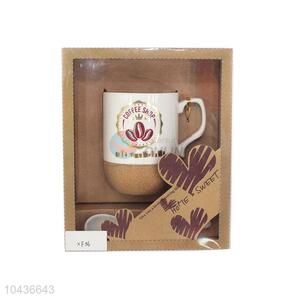 Low price ceramic christmas cup for sale