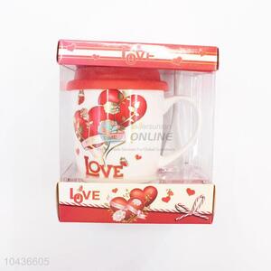 Fashion ceramic couple coffee mug cup for weeding