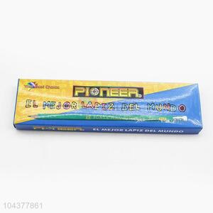 Factory Promotional 12pcs Plastic Pencil for Kids