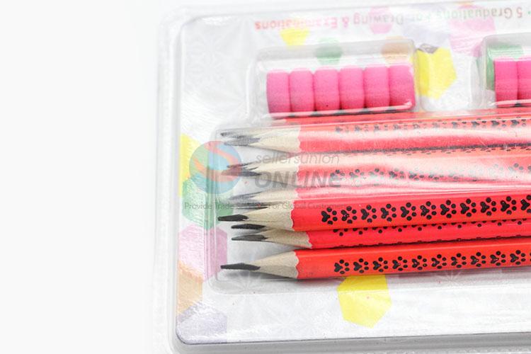 Good Quanlity 14pcs Students Children's Stationery Wooden Pencil