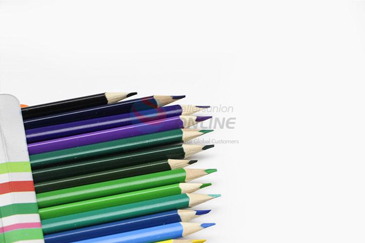 Durable 24pcs Safe Non-toxic Colored Pencil for Kids