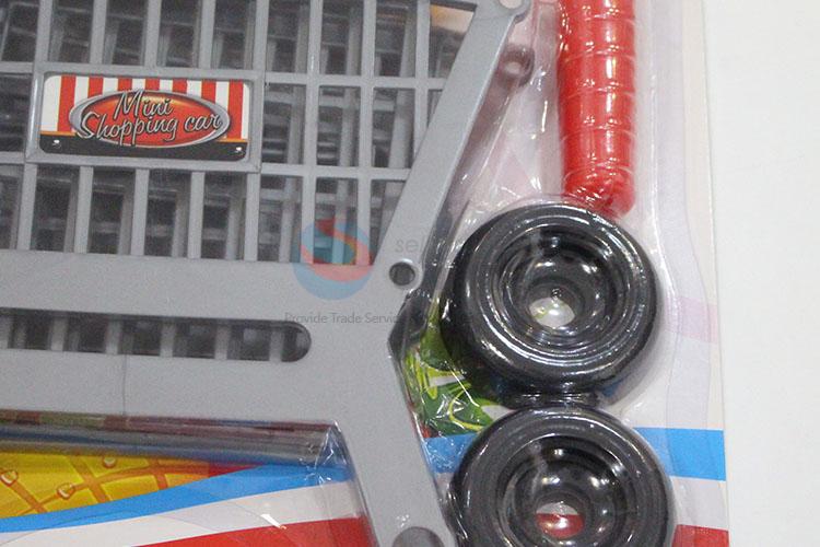 Great low price fruit shopping cart model toy