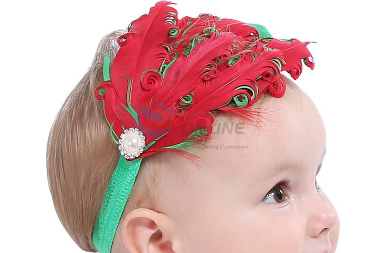 Creative Design Feather Hair Band Colorful Headband For Baby