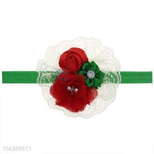 Lovely Design Christmas Hair Band Baby Hair Ribbon