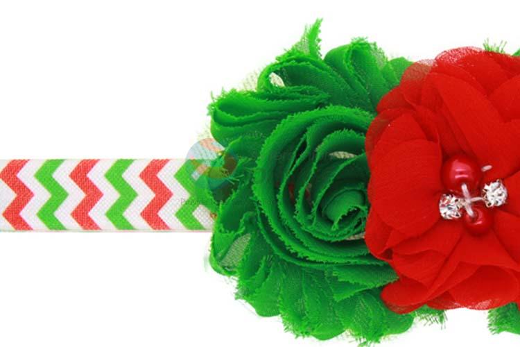 Latest Colorful Christmas Flower Headwear Fashion Hair Band