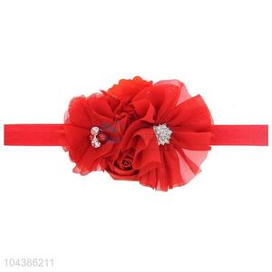 Good Sale Handmade Chiffon Flower Hair Band Beautiful Headband