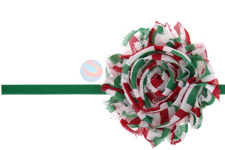 New Design Cloth Flower Christmas Hair Band Fashion Headwear