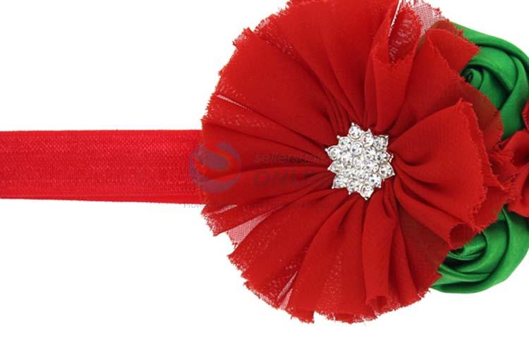 Newest Beautiful Flower Shape Christmas Hair Band Cheap Headwear