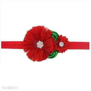 Newest Beautiful Flower Shape Christmas Hair Band Cheap Headwear