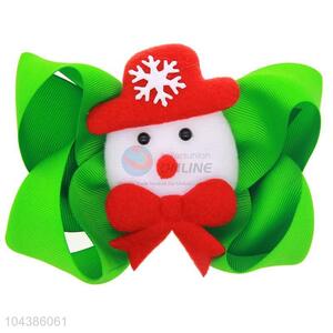 Wholesale Colorful Christmas Bowknot Hairpin For Girl