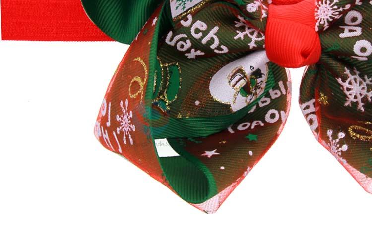 Latest Christmas Headwear Beautiful Bowknot Hair Band Baby Headband