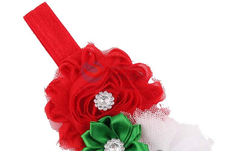 Fashion Design Christmas Hair Band Best Head Flower For Girl