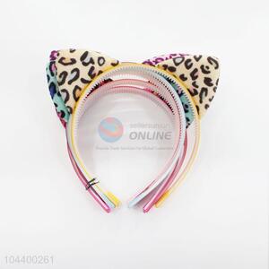 Leopard Ear Haidband For Kid Hair Accessory